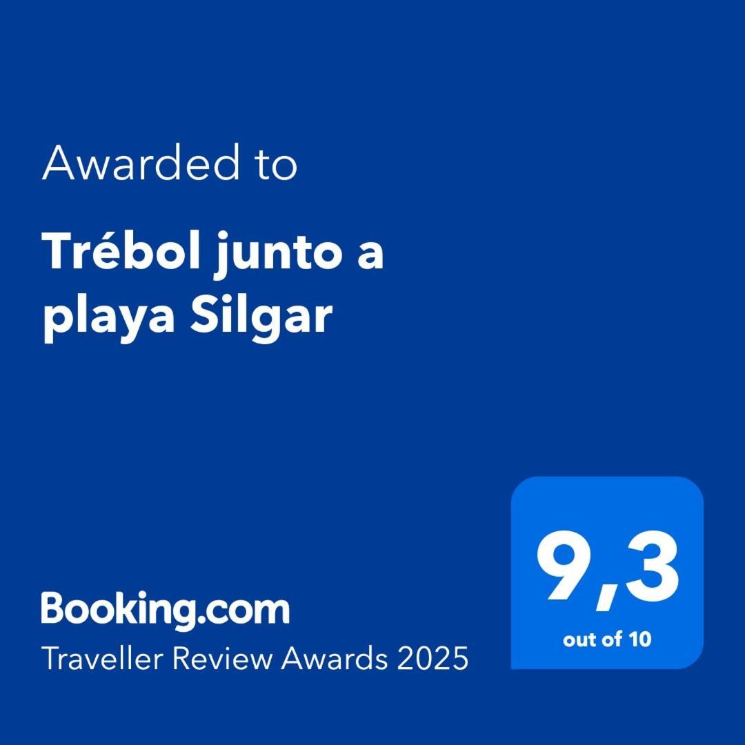 Appartement Trébol junto a playa Silgar à Sanxenxo Extérieur photo